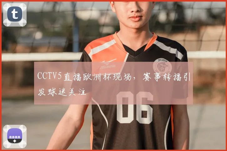 CCTV5直播欧洲杯现场，赛事转播引发球迷关注